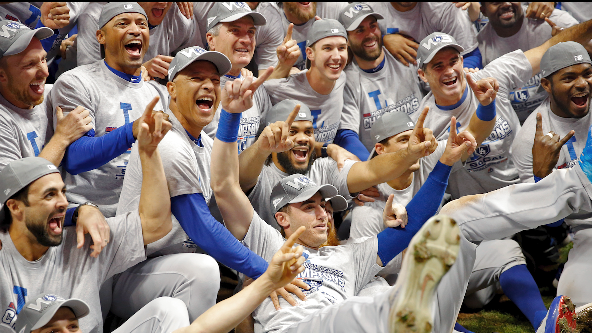 LA Dodgers Defeat Milwaukee Brewers To Reach World Series : NPR