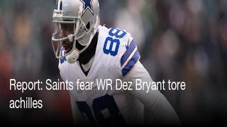 Dez Bryant won't play for New Orleans Saints in Cincinnati, per report