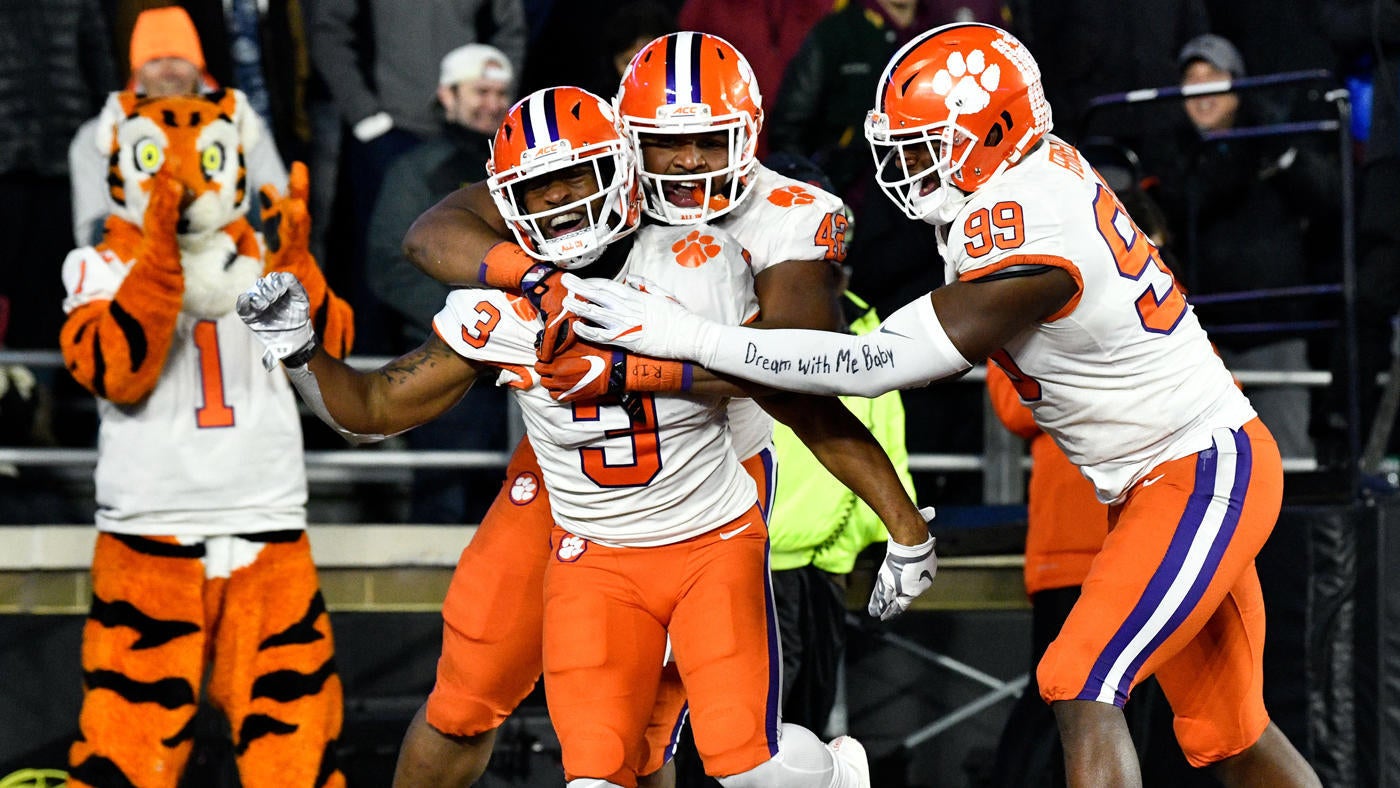 Clemson Vs Boston College Score No 2 Tigers Clinch Acc Atlantic