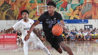 Duke's R.J. Barrett Dunk Clinic Vs No. 8 Auburn in Maui Invitational