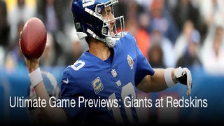 Giants vs. Washington: Time, television, radio and streaming schedule