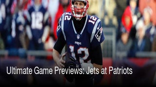 The New England Patriots play the NY Jets Sunday at 1 pm