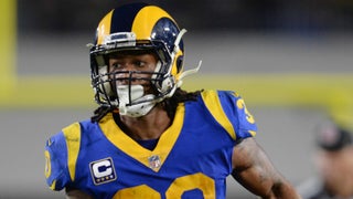 LA Rams RB Todd Gurley misses practice with bruised thigh