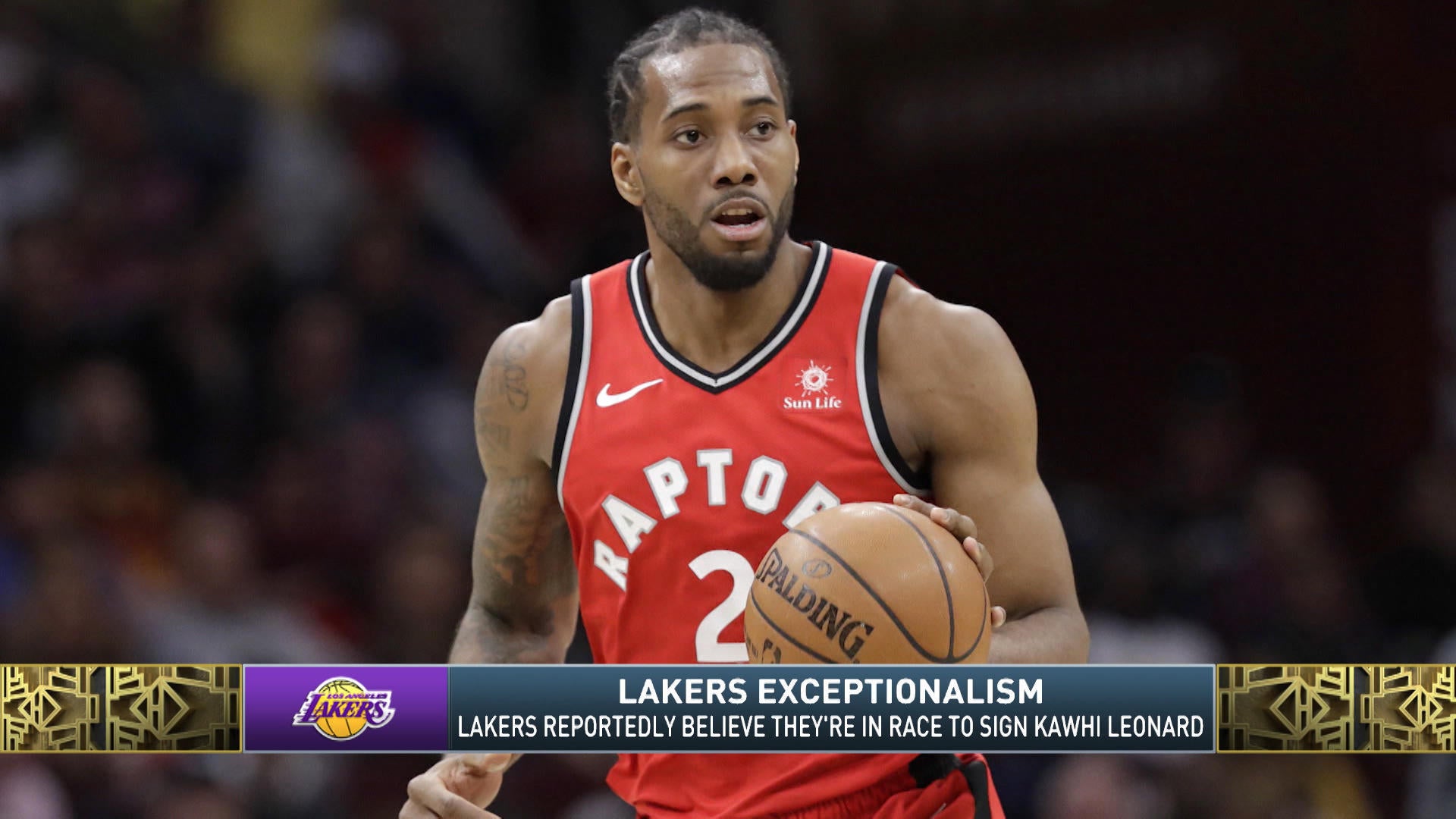 The Jim Rome Show Lakers Believe They Re In The Kawhi Leonard