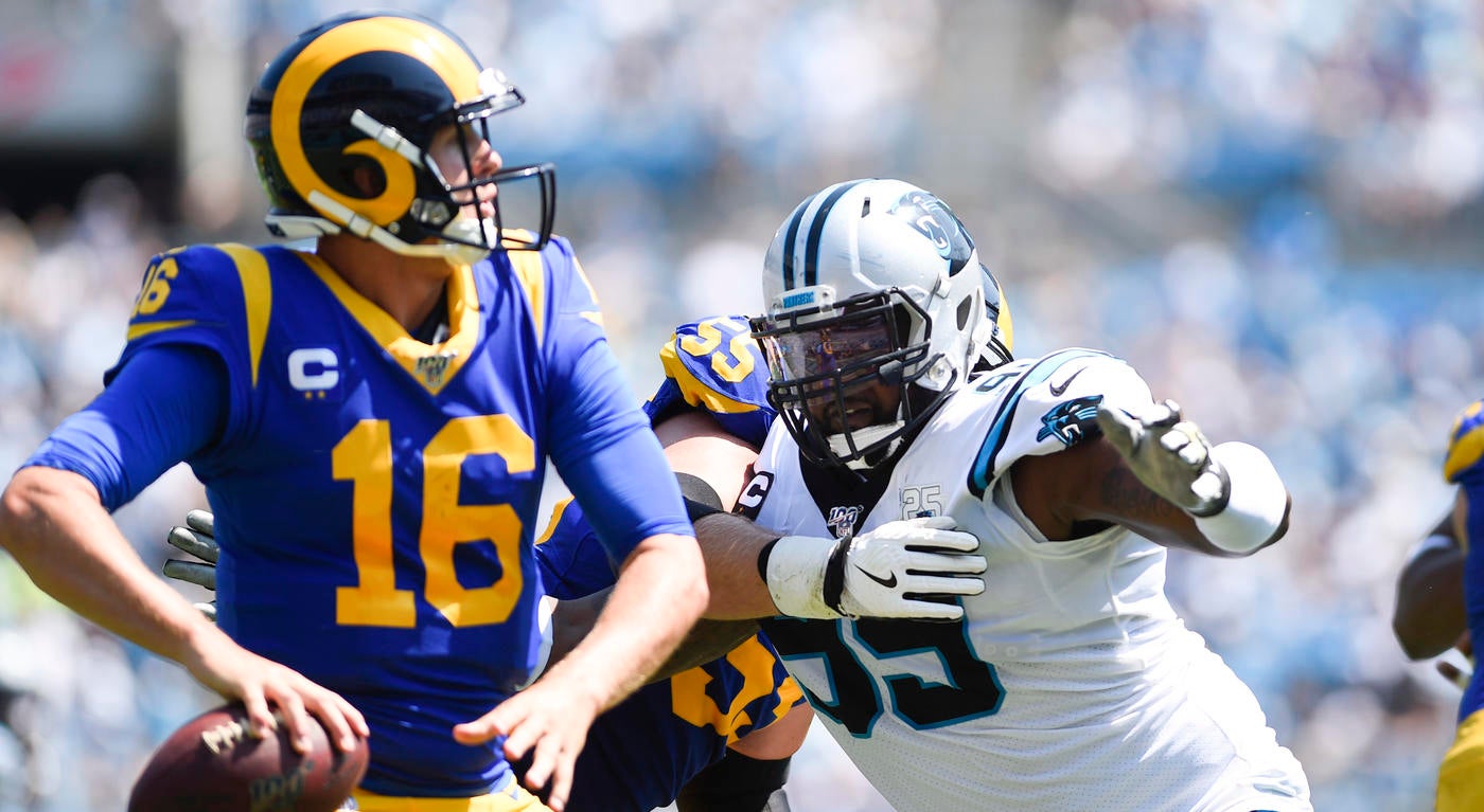 Rams-Panthers final score: LA overcomes halftime deficit at home