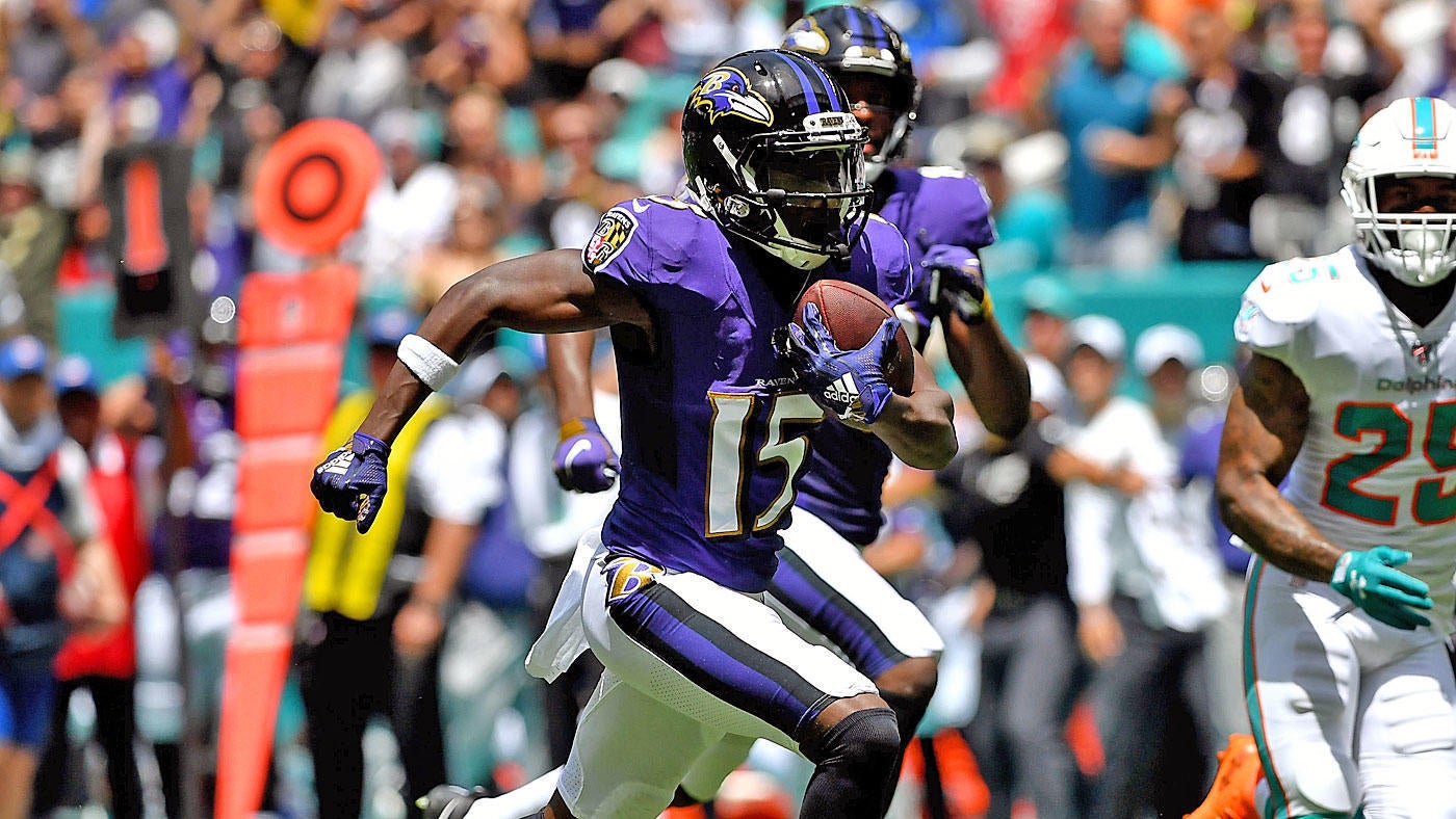 Fantasy Pickup Of The Week Ravens Wr Marquise Brown Cbssports Com