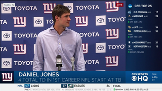 Daniel Jones proves he's ready, leads New York Giants to win over Tampa  Bay: Live updates recap, score, stats 