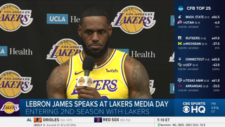 LeBron James Lakers Media Day 2019