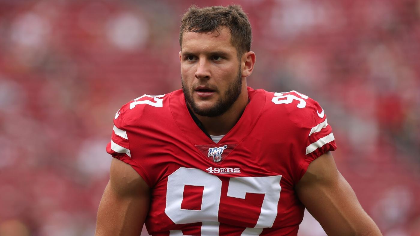 49ers star pass rusher Nick Bosa exits vs. Seahawks with oblique injury, concerned he'll miss more time