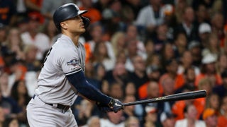 Yankees-Astros: Giancarlo Stanton out for ALCS Game 2 with quad