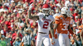 Rhamondre Stevenson scores 3 TDs in return for No. 24 Oklahoma