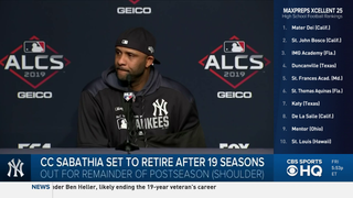 CC Sabathia's career ends with shoulder injury as Yankees replace