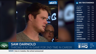 In facing the Patriots' 'Boogeymen,' Sam Darnold was haunted by