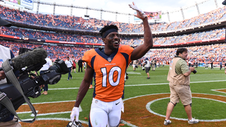 Emmanuel Sanders told Bills locker room he signed to win a Super Bowl