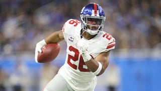 Giants' Saquon Barkley, Evan Engram, Sterling Shepard and Wayne