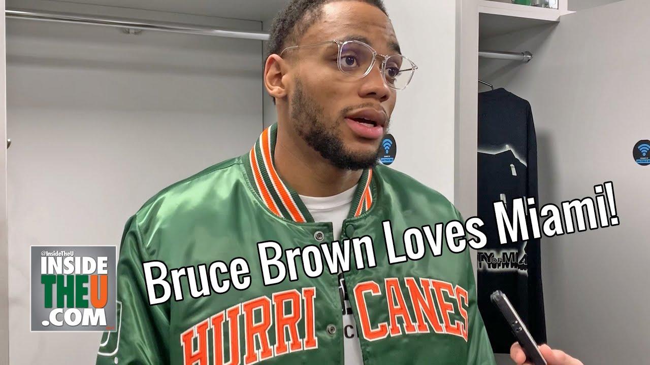 Former Hurricanes Guard Bruce Brown Says 'It Means a Lot' to