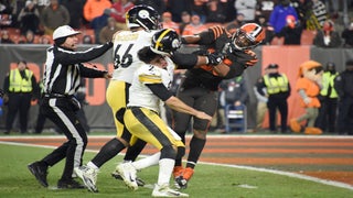 Shocking brawl mars Cleveland Browns' tense win over Pittsburgh