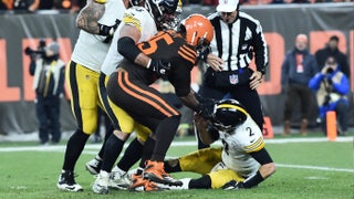 Shocking brawl mars Cleveland Browns' tense win over Pittsburgh