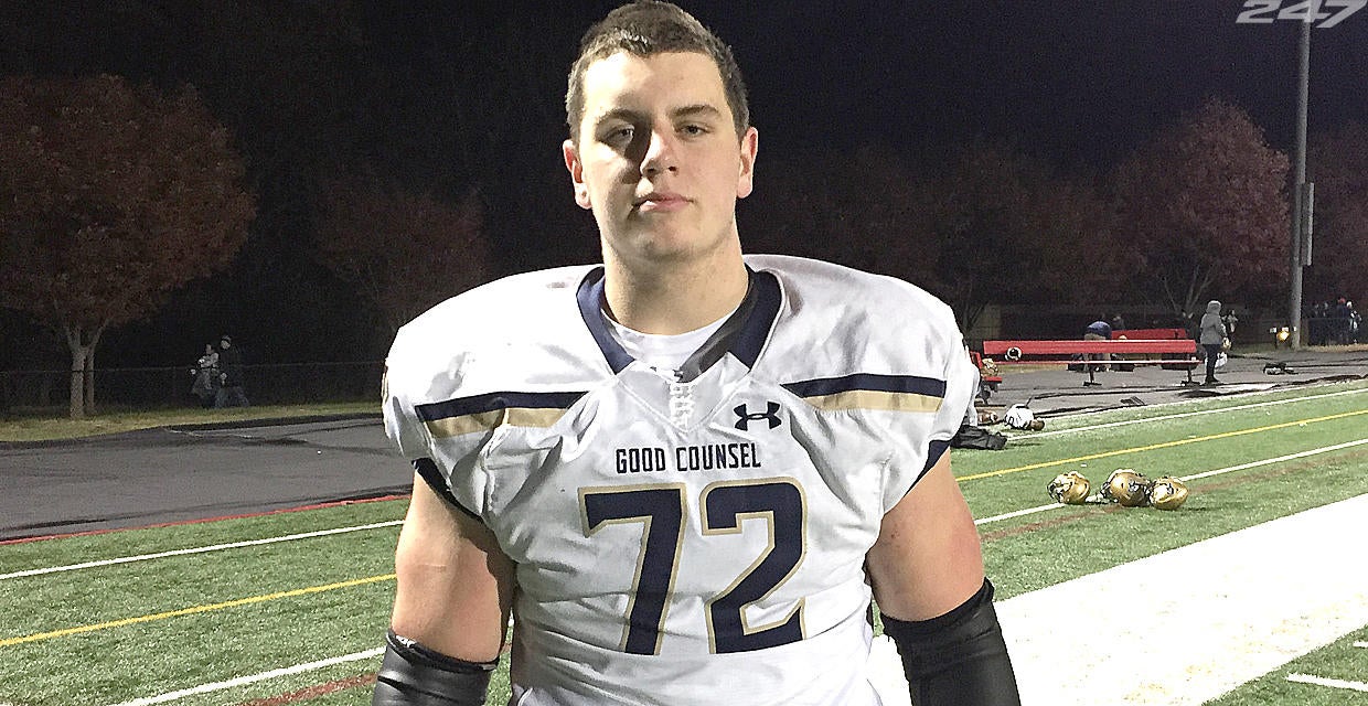 Landon Tengwall Olney Md Good Counsel 2019 Game Vs Washington Dc St Johns