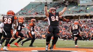 Bar decorates floor to ceiling with Bengals jerseys