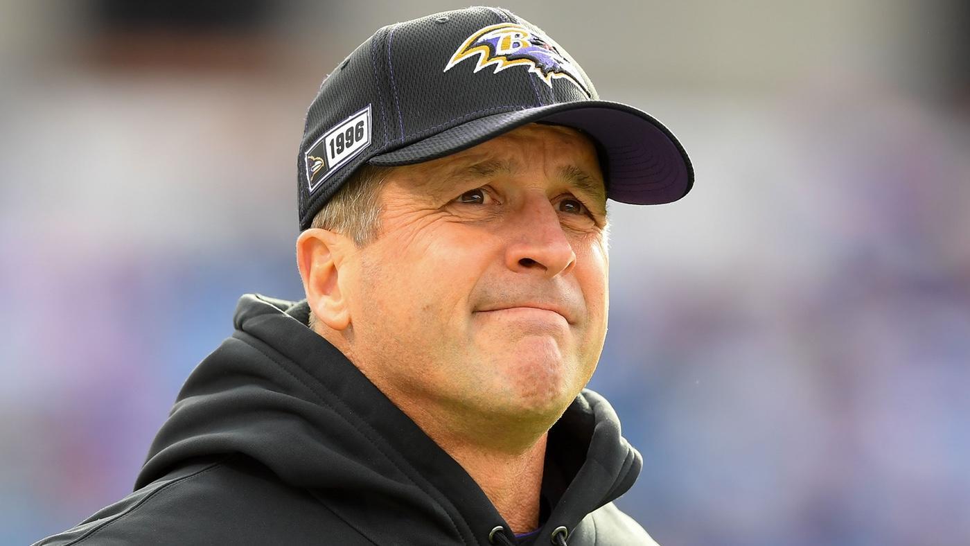 John Harbaugh says Ravens won't alter play-calling vs. Texans despite potential playoff matchup