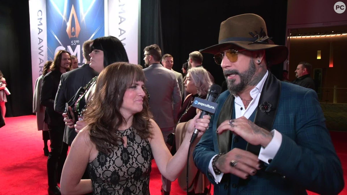 AJ McLean 2019 CMA Awards