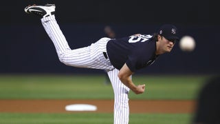 Yankees ace Gerrit Cole throws gas, strikes out two in spring