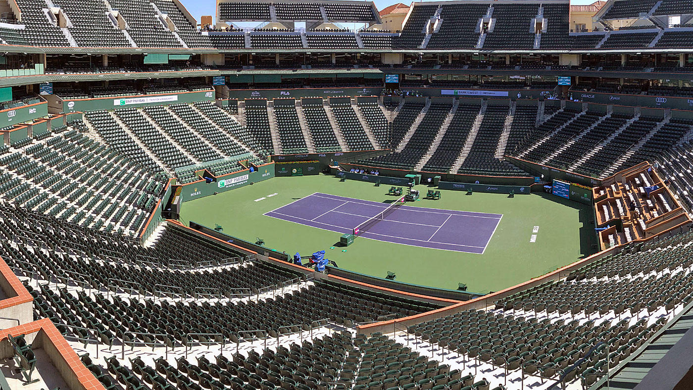 2020 BNP Paribas Open tennis tournament canceled because of outbreak of  coronavirus - CBS Sports