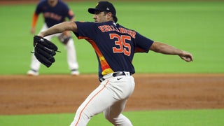 This is a 2020 photo of Austin Pruitt of the Houston Astros