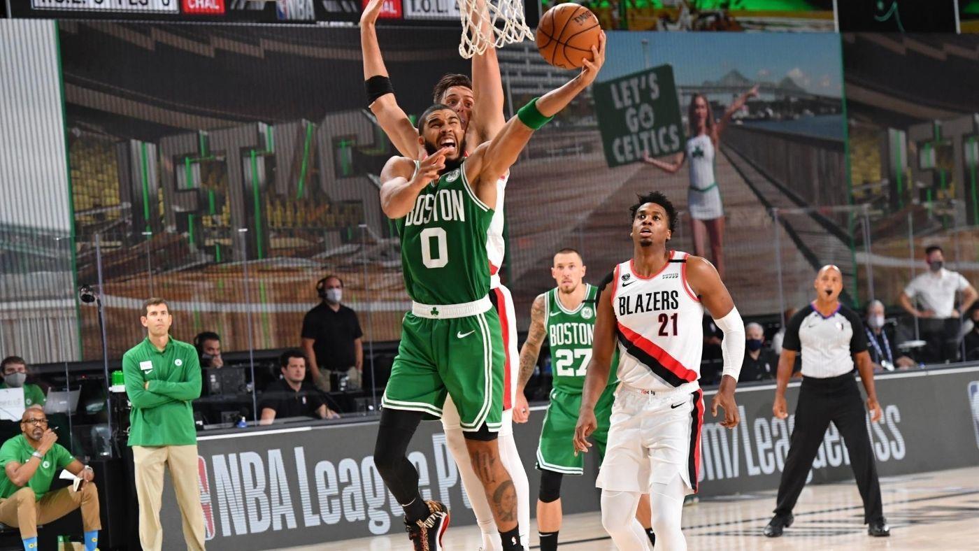 Trail Blazers vs. Celtics score: Boston escapes with win, fights ...