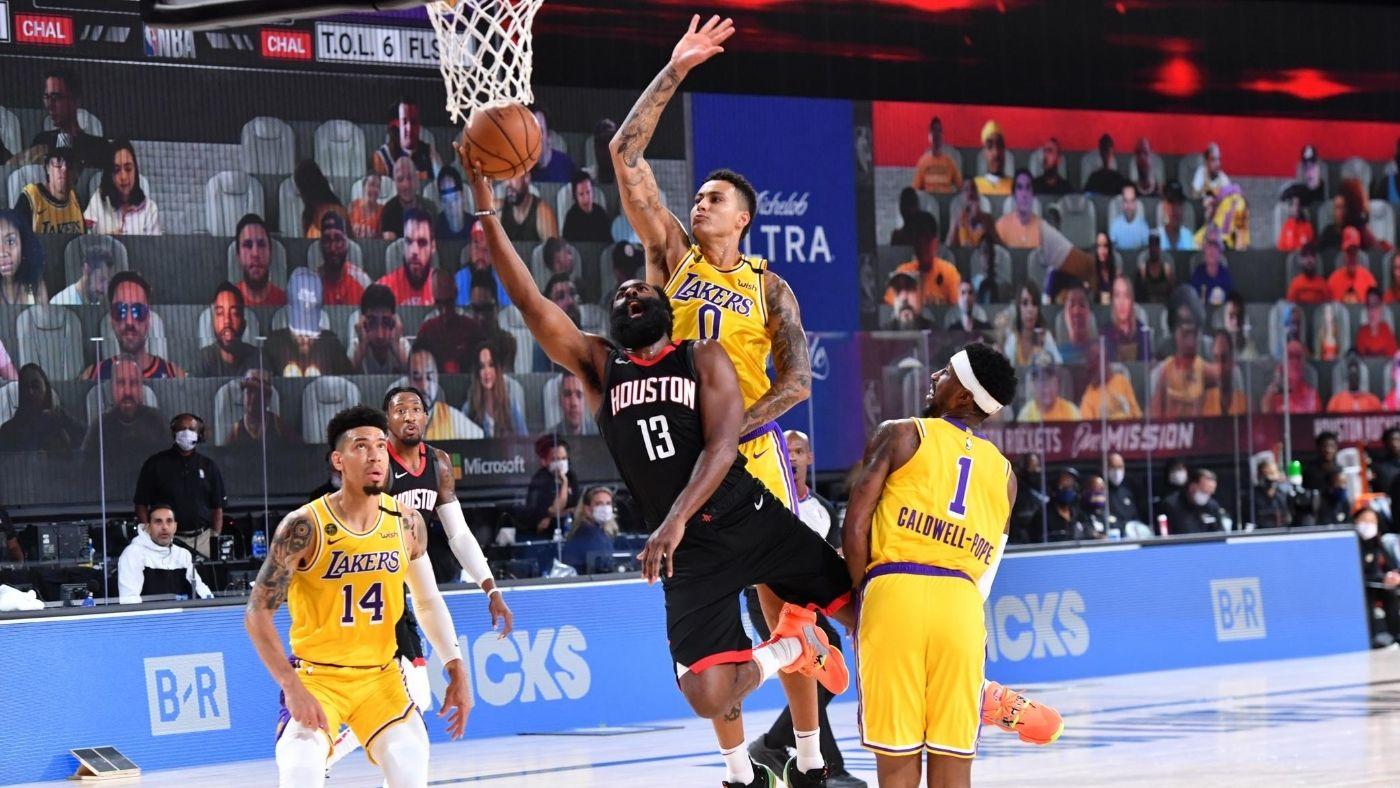 Lakers Vs Rockets Score Takeaways Houston Takes Care Of Business Against L A With Lebron James Sidelined Cbssports Com