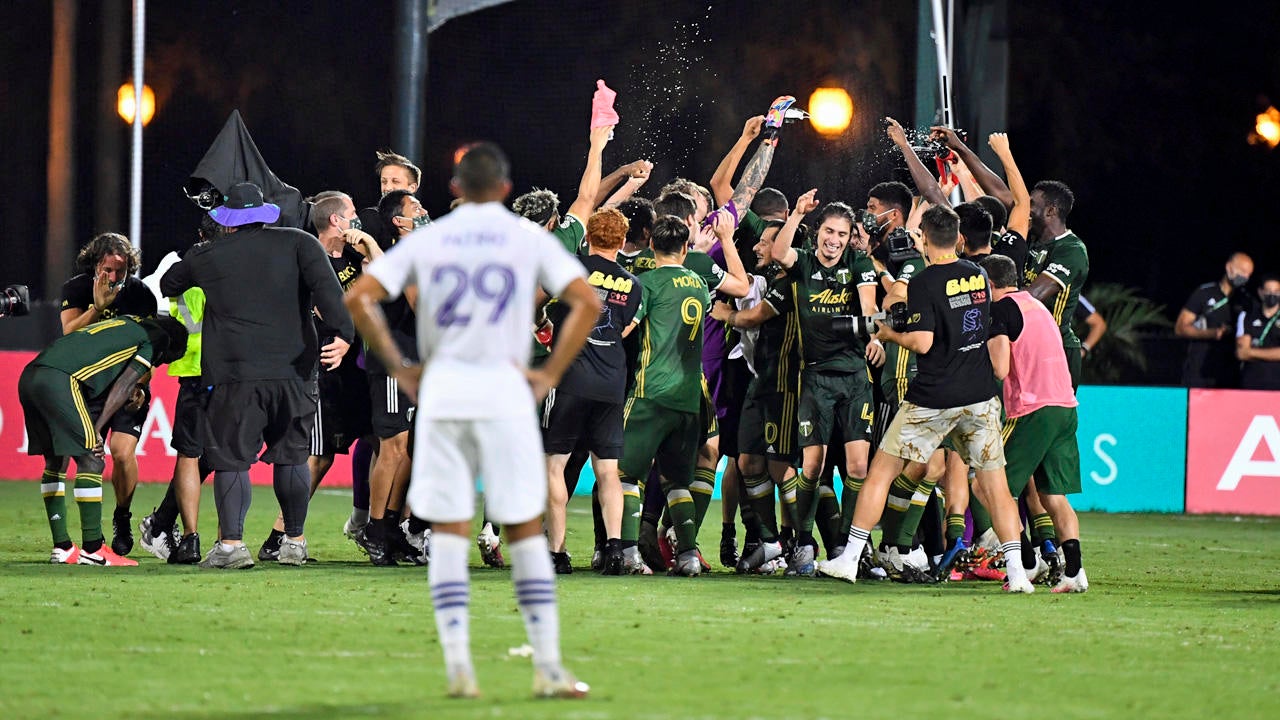 Portland Timbers vs. Orlando City Dario Zuparic scores Portland winner