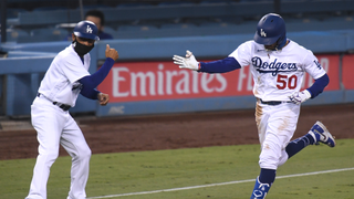 Betts ties MLB record with 10th leadoff homer in first half to help Dodgers  rout Angels 10-5 - The San Diego Union-Tribune