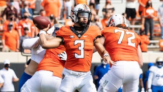 Oklahoma State vs. Texas live stream, watch online, TV channel, prediction,  pick, spread, football game odds 