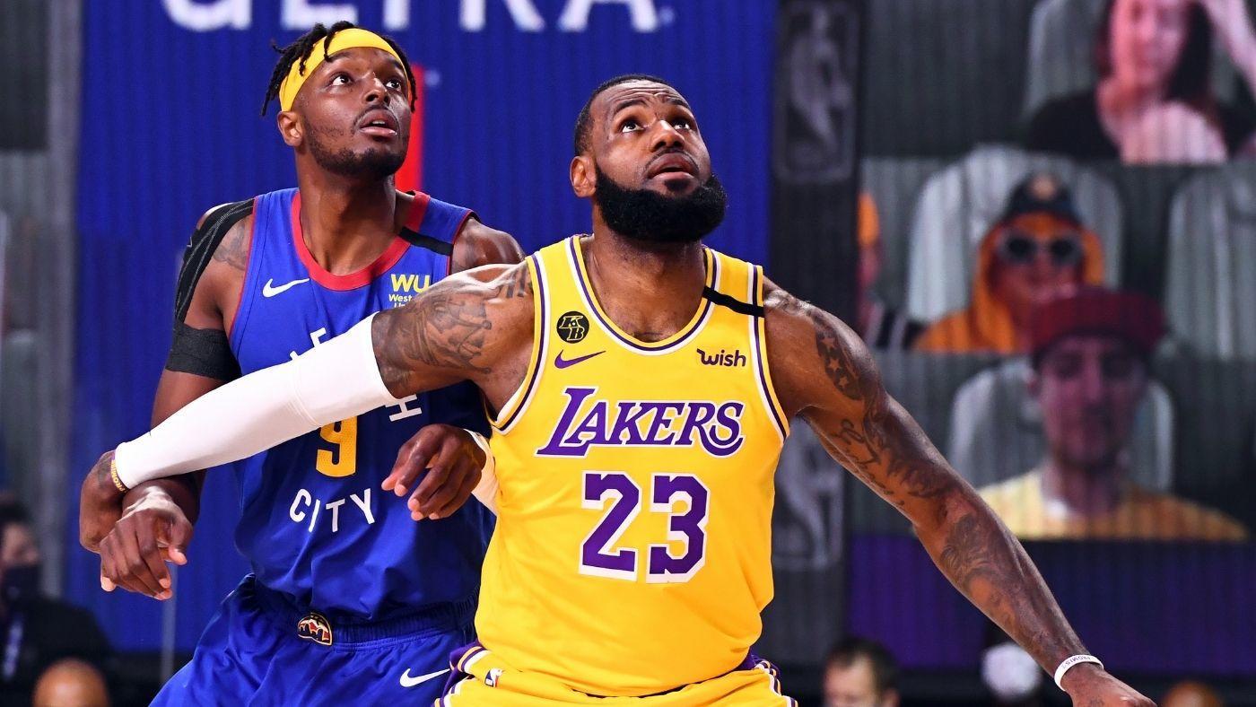 Lakers Vs Nuggets Score Takeaways Lebron James Anthony Davis Dominate Paint L A Role Players Step Up Cbssports Com