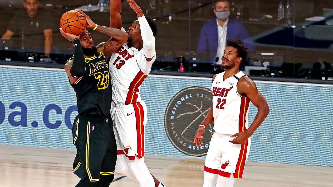 Lakers vs. Heat score, takeaways: Jimmy Butler, LeBron James have epic  duel, Miami wins Game 5, extends Finals - CBSSports.com