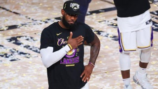 LeBron James Los Angeles Lakers Unsigned 2020 NBA Finals Bill