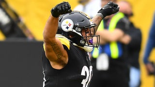 Steelers make rare move, trade up to get LB Bush