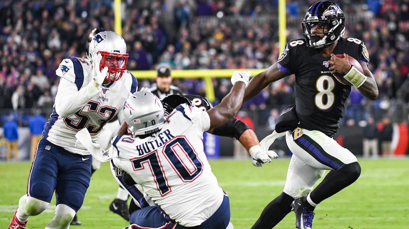 NFL: NOV 03 Patriots at Ravens