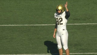 Vanderbilt's Sarah Fuller becomes first woman to score in a Power Five game