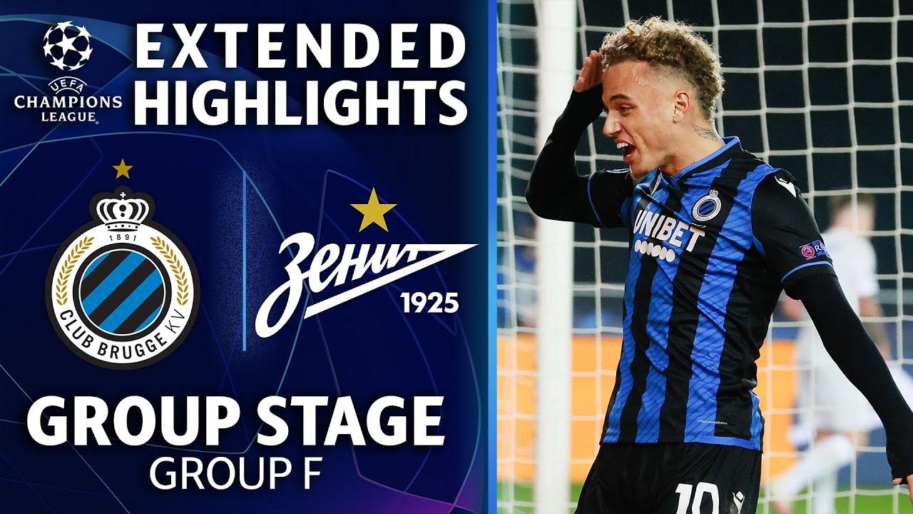 Extended Highlights Club Brugge Vs Zenit St Petersburg Cbssports Com