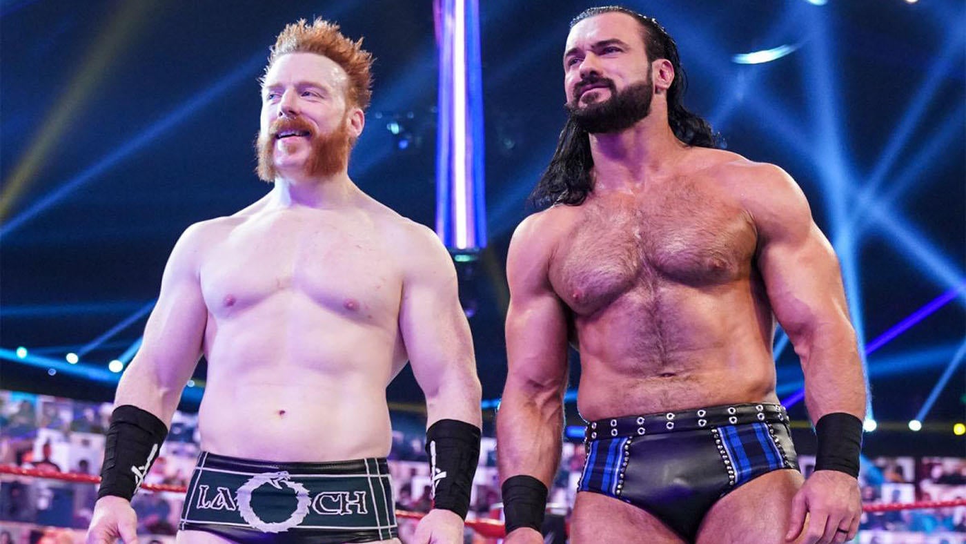 Sheamus & Drew McIntyre Put Their Differences Aside After Accidental Brogue Kick