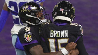 WJZ  CBS Baltimore on X: Ravens Marquise Brown Honors Mervo Football  Player Who Died Last Week    / X