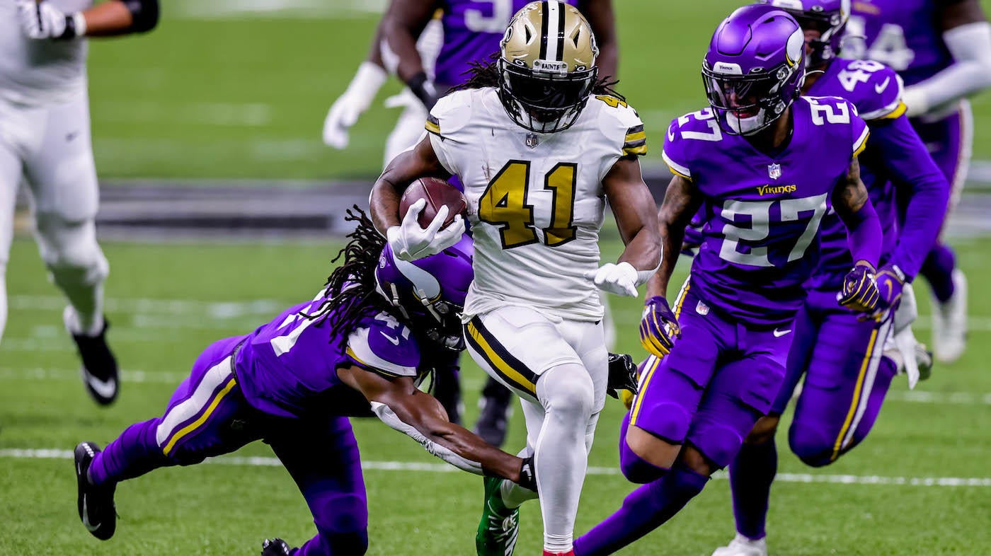 Saints vs. Vikings score: New Orleans clinches NFC South behind Alvin  Kamara's historic six-touchdown day 