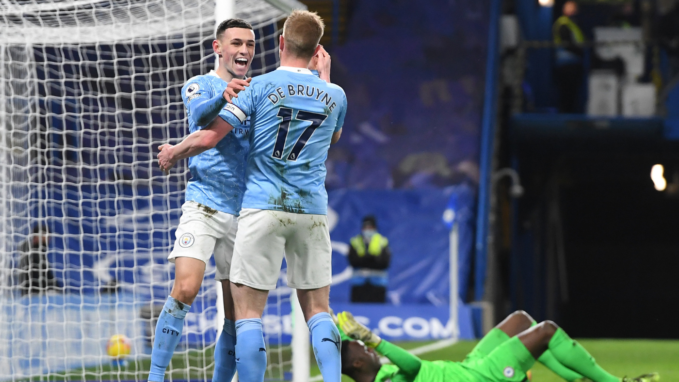 Chelsea Vs Manchester City Score Kevin De Bruyne Inspires First Half Romp As Pressure Grows On Frank Lampard Cbssports Com