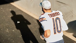 QB Mitch Trubisky returns to Chicago, immediately leads Bills to touchdown