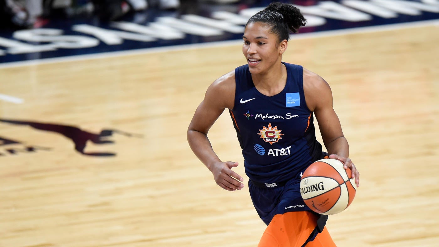 Sun star Alyssa Thomas out indefinitely after undergoing surgery for torn  Achilles tendon - CBS Sports