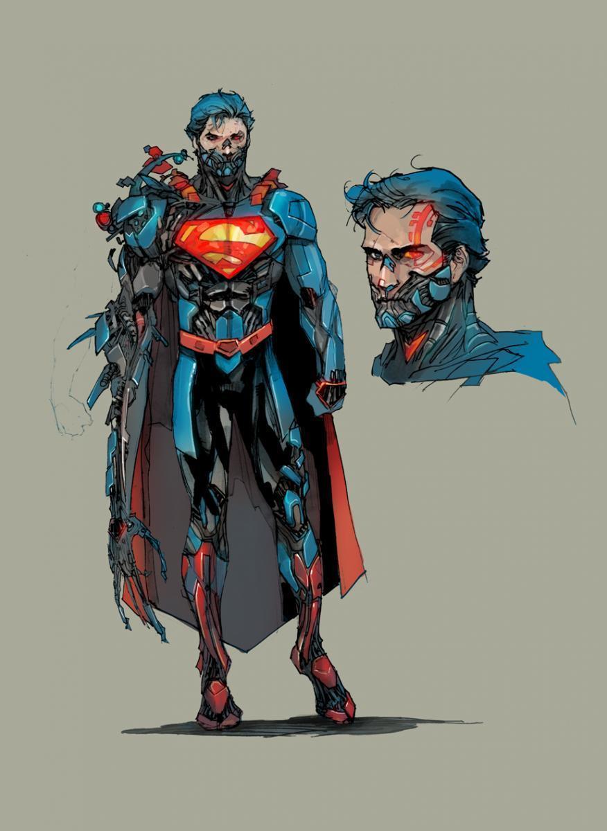 cyborg superman sinstro