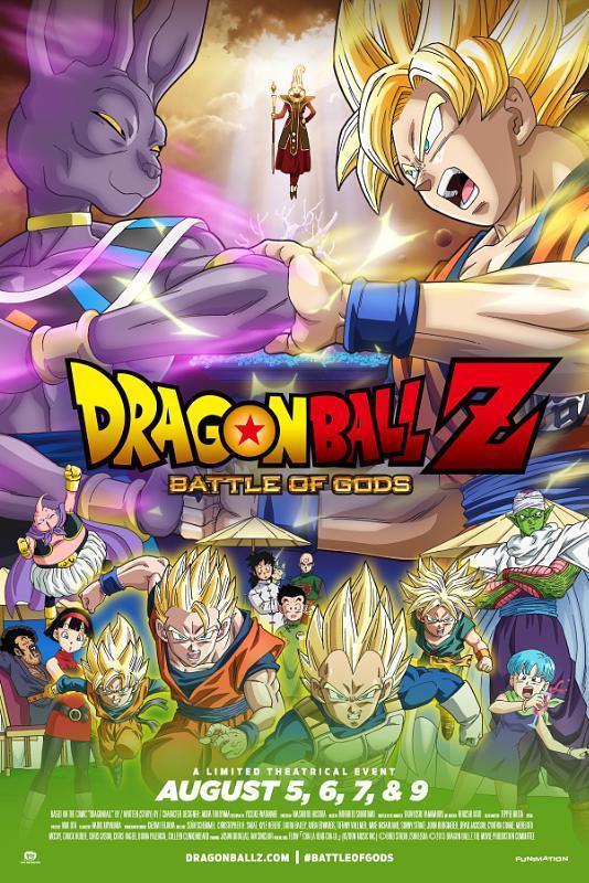 dragon ball: Dragon Ball Z: Battle of Gods returns to US theatres