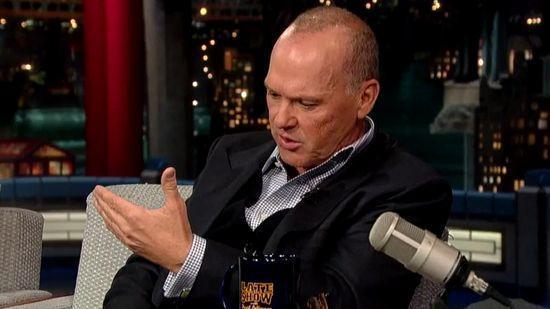 Michael Keaton Tells Harold Ramis Story To David Letterman